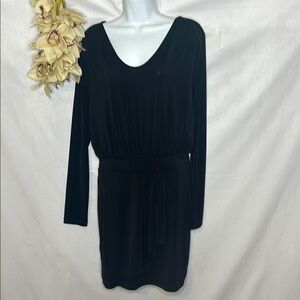 Vintage BCBGeneration Black Long Sleeve Dress
